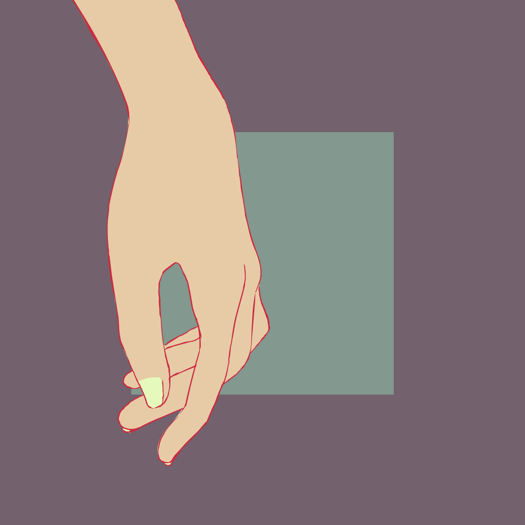 hand,animation,2d animation,finger,flexing,frame by frame,daily project,sabinevolkert,fingeruebung