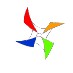 Adobe flash rainbow pinwheel pinwheel гифка.
