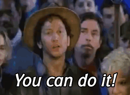 you can do it,the waterboy,rob schneider,cheering