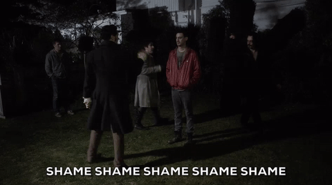 what we do in the shadows,shame,the orchard,shaming,v