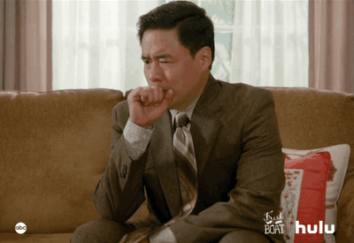 tv,abc,hulu,fresh off the boat,nervous,louis huang,anxious,randall park