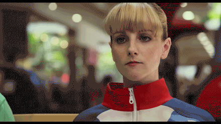 melissa rauch,melissarauch,the bronze,thomasmiddleditch,comedy,olympics,cecily strong,feeling myself,bronze,bangs,sebastianstan,garycole,bronzemedal,rratedcomedy,thebronze
