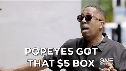food,hungry,chicken,eat,tv one,rickey smiley,rickey smiley for real,ate,popeyes