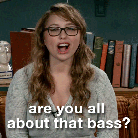 braless,laci green,all about that bass,meghan trainor,mtv,bass
