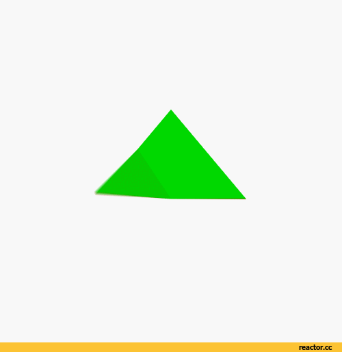 folding,fold,triangle,perfect loop