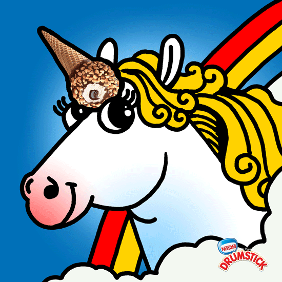 unicorn,eyelash,cute,cartoon,fantasy,happiness,pony,blinking,magical,fluffy,ice cream cone,drumstick