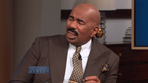 steve harvey,uncle ruckus,confused,i cant,i cant even,cant even,shaken