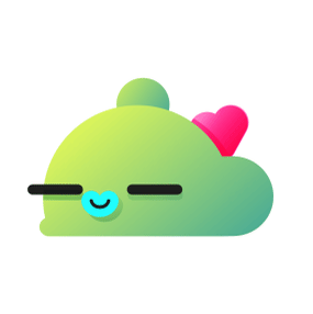 sleep,snore,sticker,love,animation,cute,design,heart,monster,character,sleepy,mograph,motion design,spoopy