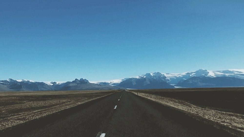 Animated GIF: road.
