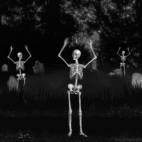 kiszkiloszki,graveyard,macabre,skeleton dance,danse macabre,skeletons,nihilism,dance,dancing,dead,skeleton,nihilist