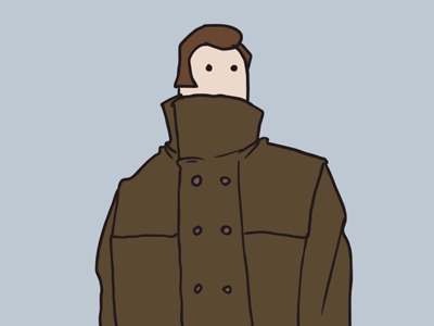 Гифка пальто. Аватарка пальто. Верхняя одежда анимация.