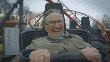 rollercoaster,granny,time,rides