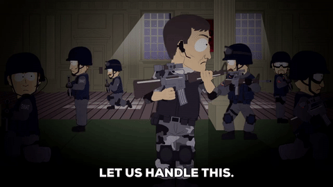 South Park SWAT. SWAT анимированный. Cant find animation swat