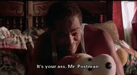 Friday movie john witherspoon postman GIF.