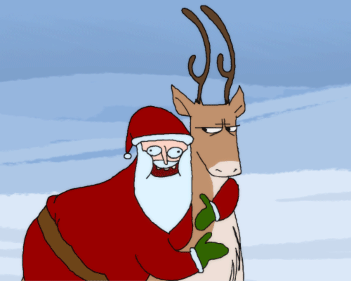 reindeer,animation,christmas,santa