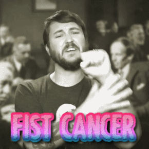 fuckcancer,fist,fuck,cancer,wil,wheaton,britney army
