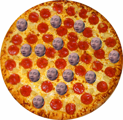 pizza,collage,oscars 2014,anne horel,chris odowd