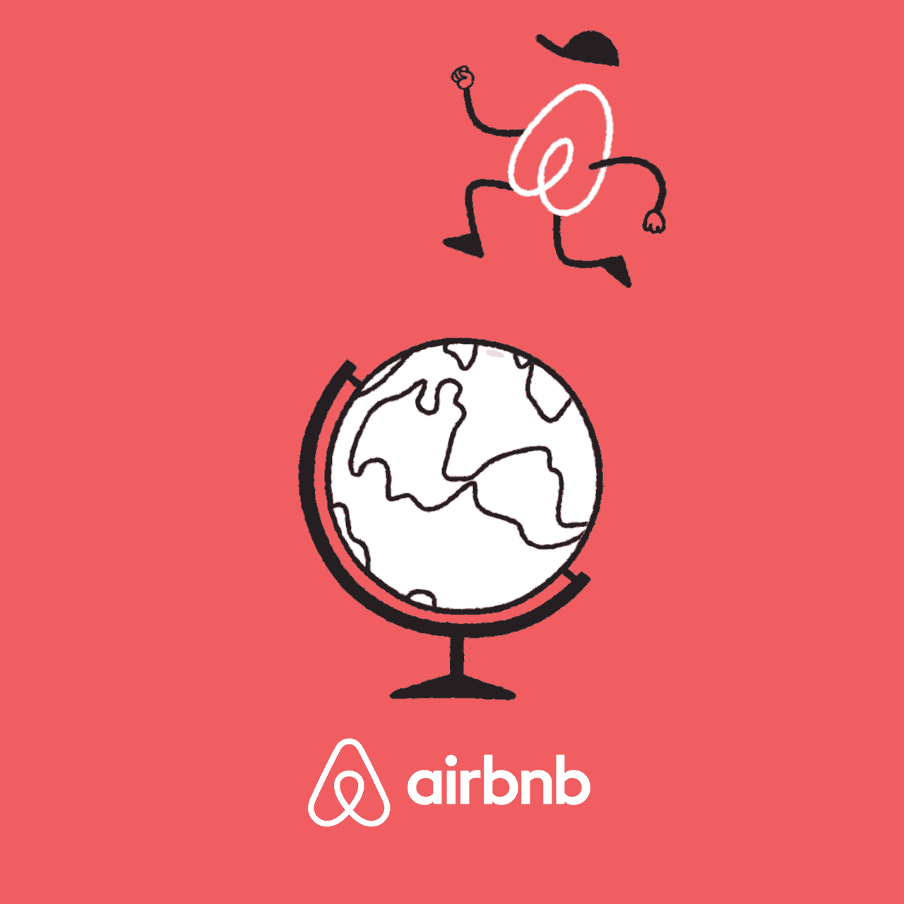airbnb,globe,running,run,marathon,run the world