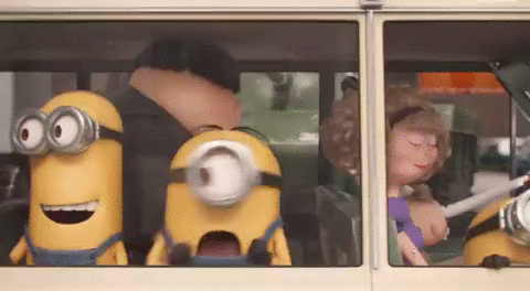 minions,movie,excited,trailer,shaking,thrilled