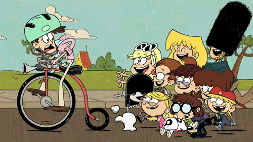 running,the loud house,nickelodeon,run,chasing,escaping