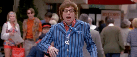 austin powers,movie,mike myers,title card,international man of mystery,austin powers international man of mystery