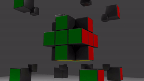 rubix cube,corner,pieces,caucasian