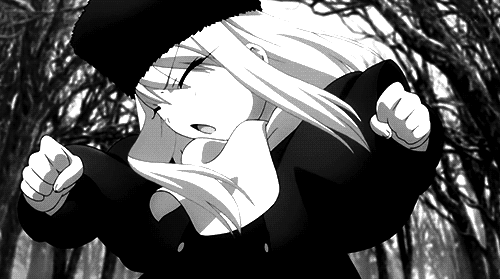 fate zero,anime,black and white,angry,yelling