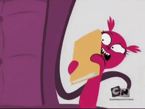 GIF animé : berry scary barry fosters home for imaginary friends.