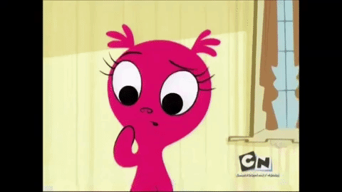 This Gif is about fosters home for imaginary friends,angry,mad,berry,fo...