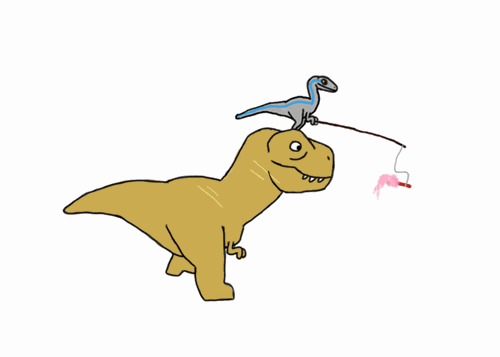 animation,velociraptor,dinosaurs,rex,tyrannosaurus
