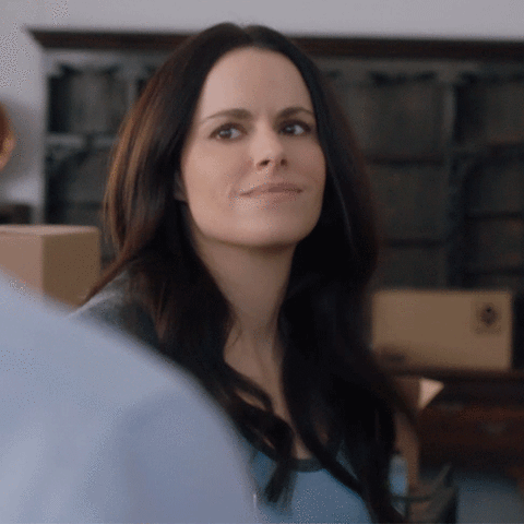 i like you,emily hampshire,schittscreek,stevie budd,funny,comedy,yes,like,humour,schitts creek,cbc,canadian,approve,stevie,unspeakable act
