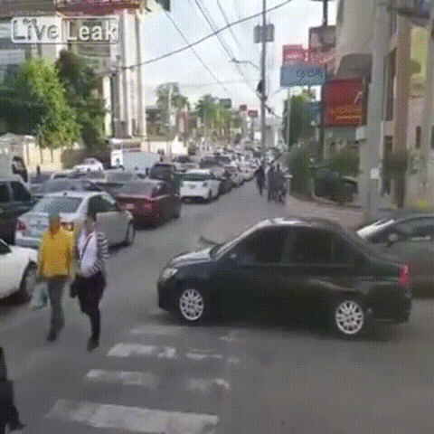 car,top,crosswalk,pedestrians