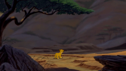 simba,the lion king,scared