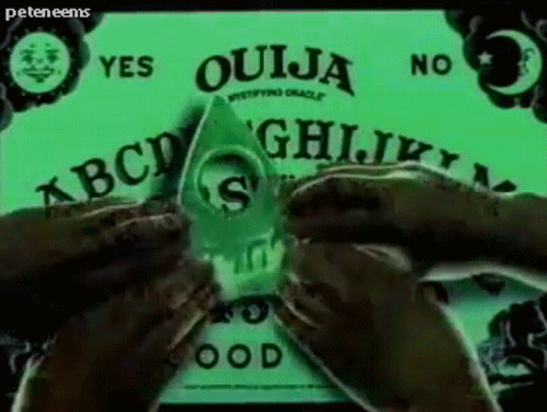 ouija board,ouija,glow in the dark,90s