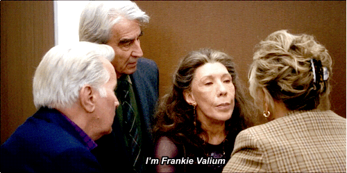 Frankie valli grace and frankie sam waterston GIF.