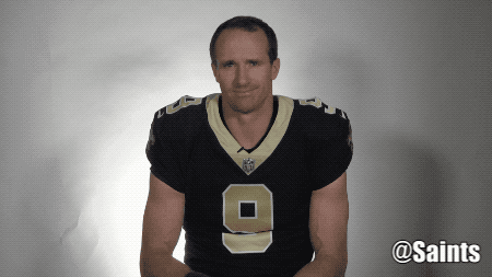 drew brees,saints football,thumbs up,new orleans