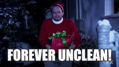 forever unclean,the league,disgusted,nick kroll,ruxin