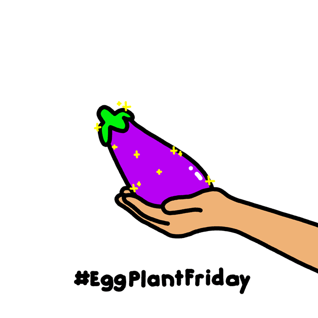 Грязные мысли баклажан eggplant friday гифка.