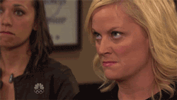 angry,amy poehler,parks and rec