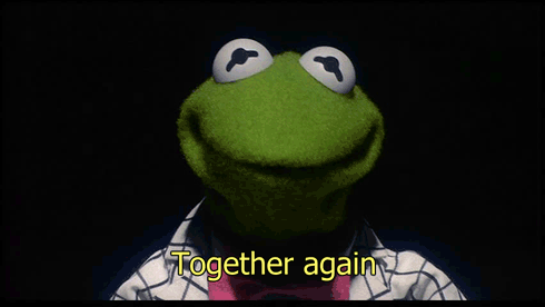 kermit,muppets,kermit the frog,movies,together again