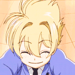 ouran high school host club,anime,happy,smile,excited,adorable,flowers,smiling,cheery,submersive,2015 film challenge