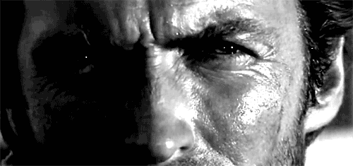 clint eastwood,movies,art,film,hoppip,angry,eyes,imt,serious,nervous