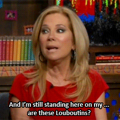 kathie lee and hoda,kathie lee ford,shoe,christian louboutin,fashion,nbc,style,shoes,today,bravo,today show,wwhl,hoda kotb,watch what happens live,louboutin,klg and hoda