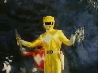 yellow ranger,i have arrived,power rangers,squad,mmpr,mighty morphin power rangers