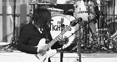 dave grohl,foo fighters,music,webby awards,webby,live on letterman,we were just talking about you,the aliens are already here