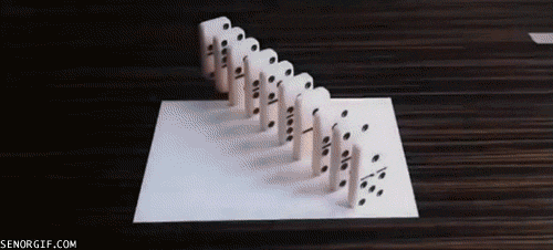 mindwarp,illusions,dominoes,art design