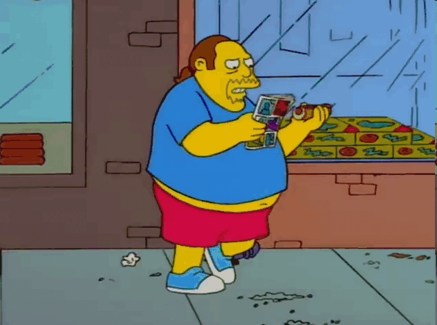The Simpsons Comic book guy. Продавец комиксов симпсоны. Джефф Альбертсон симпсоны. Comic book guy Simpsons в реальной жизни.
