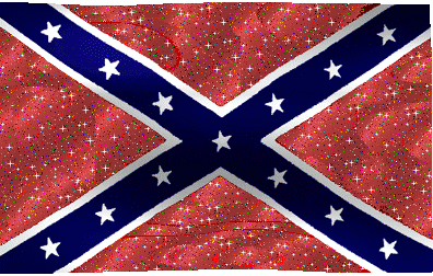 Флаг конфедерации гифка.