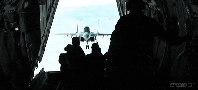 video,crazy,door,aircraft,ailane,rear,fighter jets,paratroopers,moffat