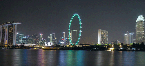 landscape,singapore,city lights,ferris wheel,glow,city,dream,timelapse,urban,hyperlapse,fd